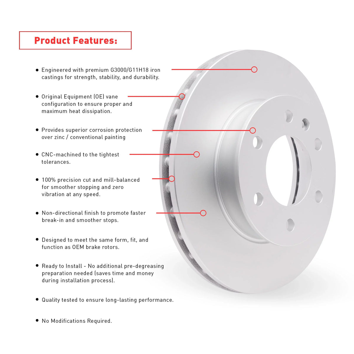 Dynamic Friction Company Front Geospec Brake Rotors with 3000 Series Ceramic Brake Pads includes Hardware 4312-67022 Fits select: 2011-2013 NISSAN JUKE, 2014-2017 NISSAN JUKE S/SV/SL/NISMO