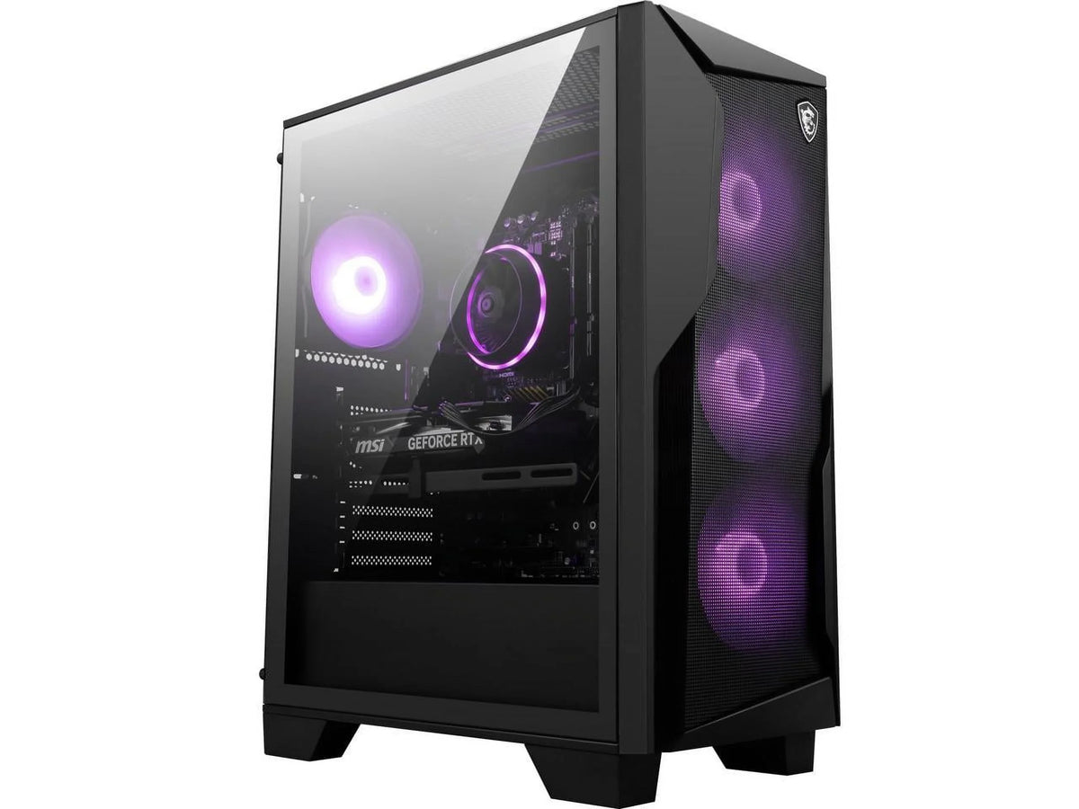 MSI Gaming Desktop Codex R2 B14NUC5-216US Intel Core Core i5 14th Gen 14400F (2.50GHz) 16GB DDR5 1 TB PCIe Solid-state drive GeForce RTX 4060 Windows OS 11 Home 64-bit