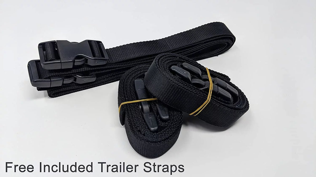 Weatherproof Jet Ski Covers for Yamaha Wave Runner XL 1200 Ltd 1999-2000 - Blue/Black Color - All Weather - Trailerable - Protects from Rain, Sun, and More! Includes Trailer Straps and Storage Bag