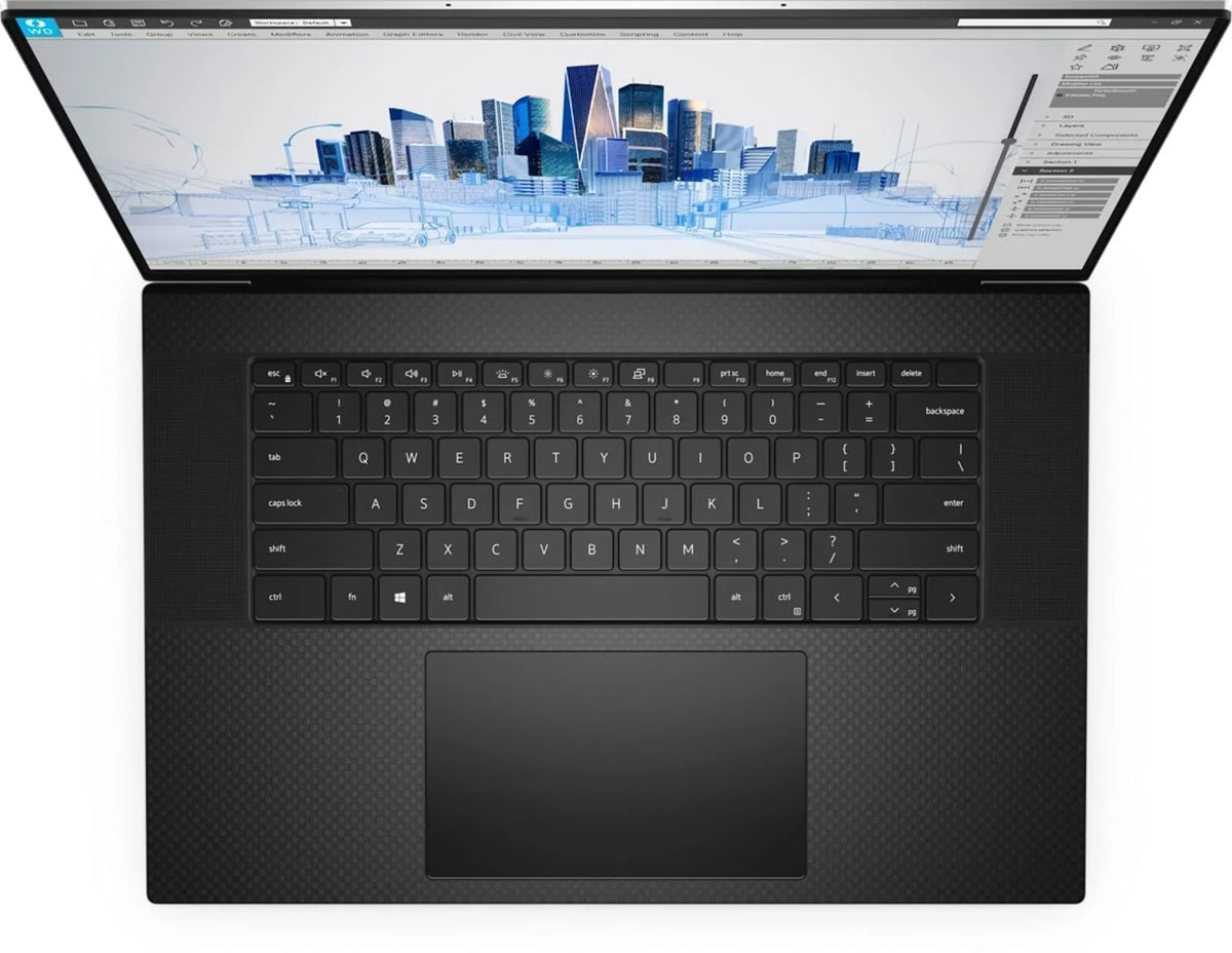 Restored Precision 5000 5760 Workstation Notebook (2021) 17" FHD+ Core i7 - 1TB Solid-state drive - 64GB RAM - RTX A2000 8 Cores @ 4.8 Gigahertz - 11th Gen CPU (Refurbished)