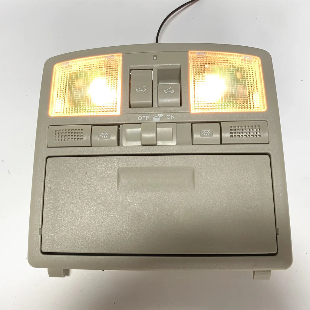 Overhead Console Reading Light w/ Sunroof Switch For Mazda 6 2009-2013 CX-9 2010-2015 Gray