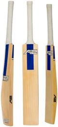 A2 Cricket Zenith Blue Grade-1 English Willow Bats â (2022 Range), Machine-Knocked with Rubber Toe Guard & Bat Cover Included.