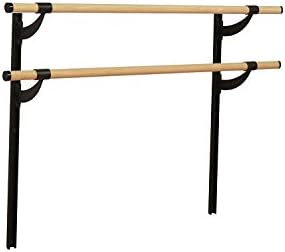 VITA Barre Wall-Mounted Ballet Barre, Wood | Adjustable Height, Made in USA, Home, Studio or Gym Exercise Equipment for Kids & Adults | Dance, Fitness, Pilates