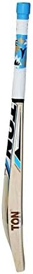 SS Size 4,5,6 English Willow Leather Ball Cricket Bat, Exclusive Cricket Bat for Junior with Full Protection Cover (Size 6, TON Elite)