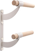 VITA Barre Wall-Mounted Double Ballet Barre, Odette, Wood | Fixed Height, Made in USA, Home, Studio or Gym Exercise Equipment for Kids & Adults | Dance, Fitness, Pilates
