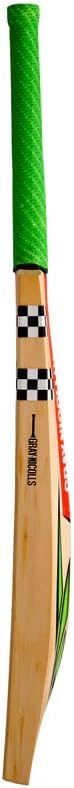 Gray Nicolls Fusion Monster English Willow Cricket Batâ Short Handle Adult Standard Weight | Free Knocking & Preparation Included | 1-Year Warranty | Anti-Scuff Face | Bat Cover Included