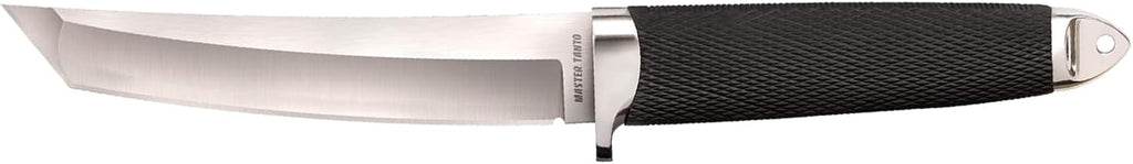 Cold Steel Master Tanto 6" VG-10 San Mai Razor-Sharp Blade 5.5" Kray-Ex Handle Military Tactical Fixed Blade Knife w/Secure-Ex Sheath