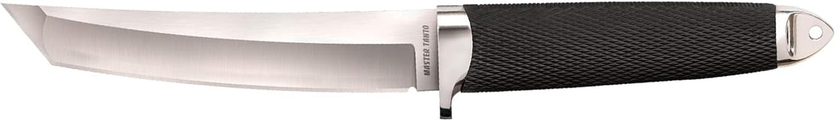 Cold Steel Master Tanto 6" VG-10 San Mai Razor-Sharp Blade 5.5" Kray-Ex Handle Military Tactical Fixed Blade Knife w/Secure-Ex Sheath