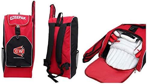 CW Storm Cricket Full Kit Boys Cricket Set with Bat Cricket Equipment Kit Set Cricket Kit for Boys of 5-14 Year Old Cricket Full Kit for Men Full Size Kashmir Willow Kit Bag