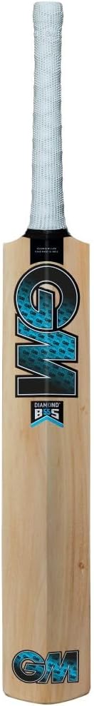 Gunn & Moore GM Cricket Bat - Kashmir Willow - HEX Grip - Available in Various Grades & Sizes for Children to Full Size