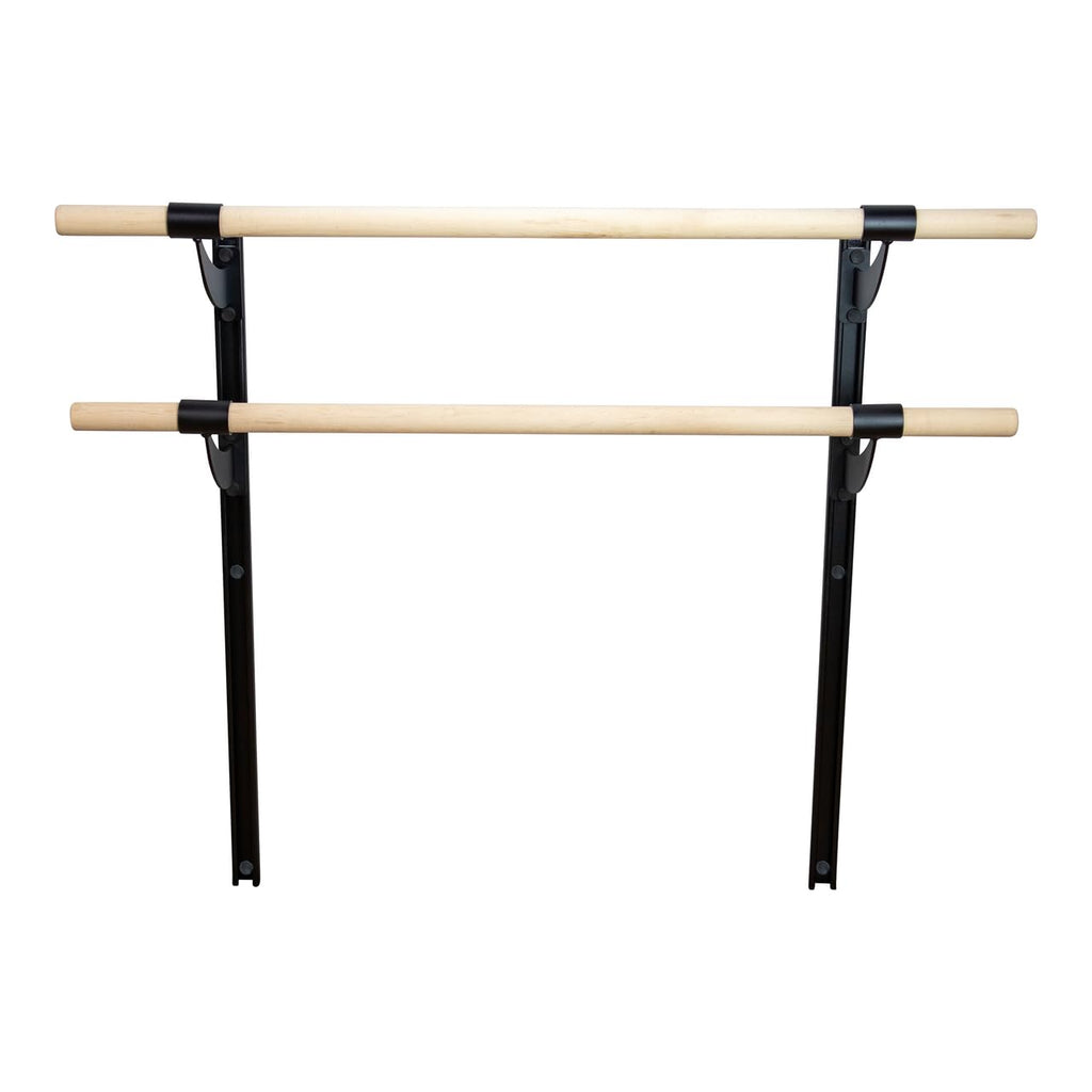 VITA Barre Wall-Mounted Ballet Barre, Wood | Adjustable Height, Made in USA, Home, Studio or Gym Exercise Equipment for Kids & Adults | Dance, Fitness, Pilates