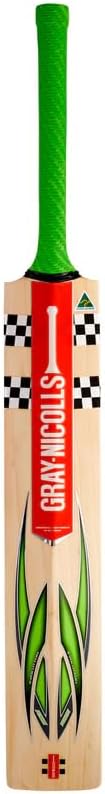 Gray Nicolls Fusion Monster English Willow Cricket Batâ Short Handle Adult Standard Weight | Free Knocking & Preparation Included | 1-Year Warranty | Anti-Scuff Face | Bat Cover Included