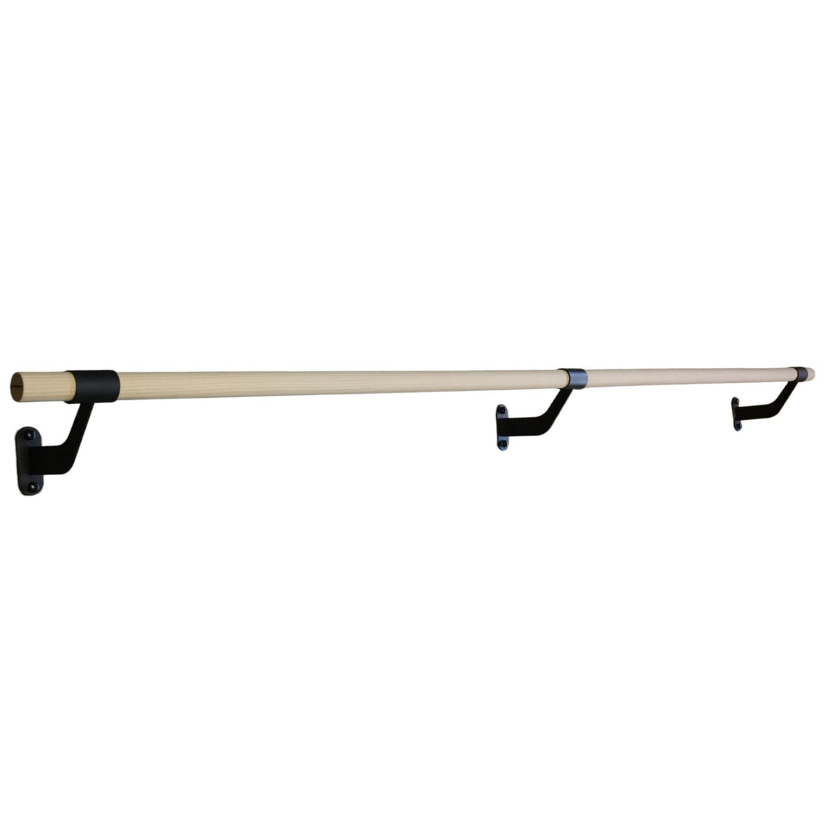 Wall-Mounted Ballet Barre for Home Dance, Exercise, Fitness, Stretching - Made in USA