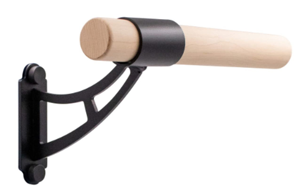 VITA Barre Wall-Mounted Single Ballet Barre, Archos, Wood | Fixed Height, Made in USA, Home, Studio or Gym Exercise Equipment for Kids & Adults | Dance, Fitness, Pilates