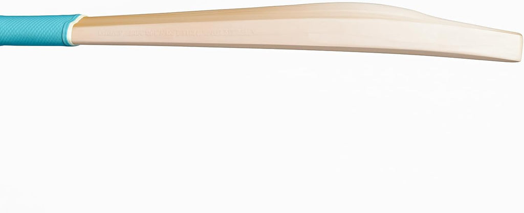 Kashmir Willow Cricket Bat, Grade 1 Premium Wood, Adult and Youth Size, Harrow Size with Natural Wood Finish (Players preferring Size 6 and Harrow)