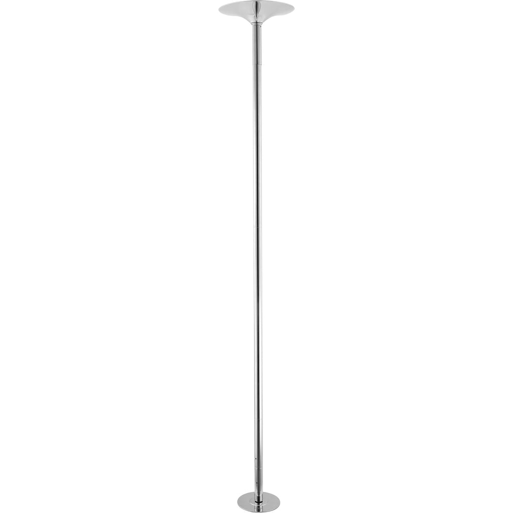 VEVOR Professional Dancing Pole, Spinning Static Dancing Pole Kit, Portable Removable Pole, 45mm Heavy-Duty Stainless Steel Pole, Height Adjustable Fitness Pole, for Exercise Home Club Gym, Silver