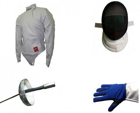 Deluxe 4 Piece Epee Fencing Starter Set