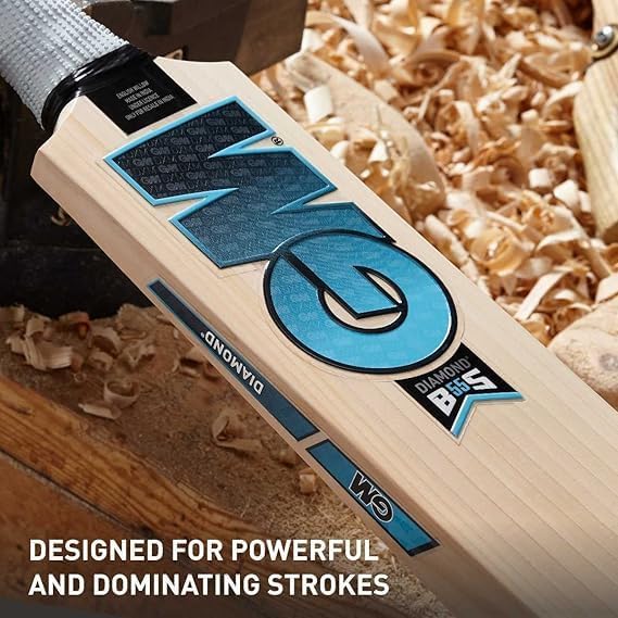 IVAAN GM Special Edition English Willow Cricket Bat for Men and Boys for Tournaments with Full Cane Handle Play Lather Ball