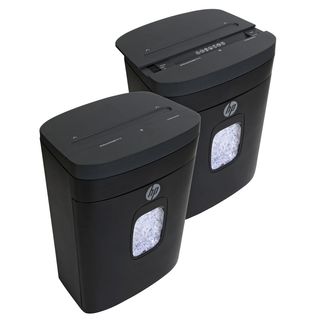 HP - Micro Cut Paper Shredder, 16-Sheet with Slide Top for Office