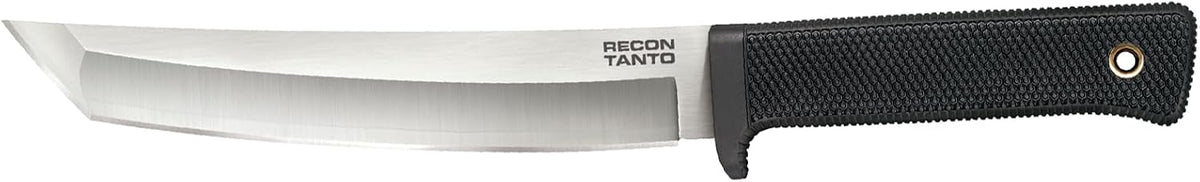 COLD STEEL Recon Tanto 7" VG-10 San Mai Razor-Sharp Blade 4.75" Kray-Ex Handle Military Tactical Fixed Blade Knife w/Secure-Ex Sheath