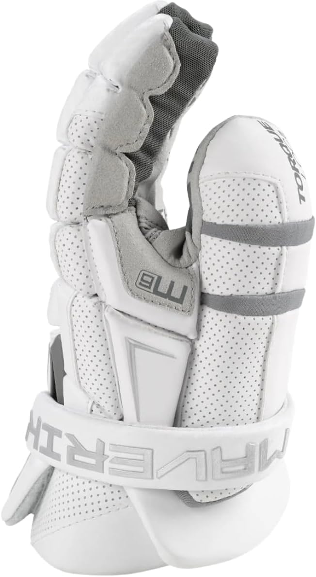 City Sports Maverik M6 Lacrosse Goalie Gloves â Adult Goalie Gloves with CONNEKT Palm, TorqueLoc 2 Thumb, FlowCool Venting, Adjustable Cuff for Comfort and Control