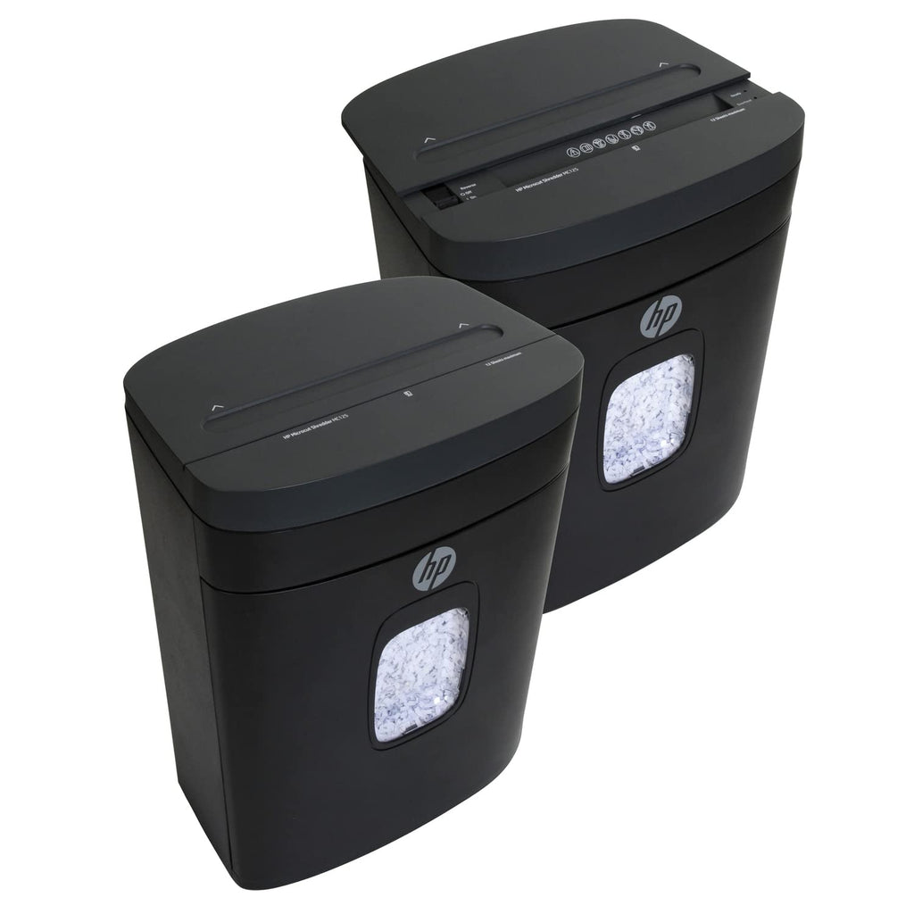 HP - Micro Cut Paper Shredder, 16-Sheet with Slide Top for Office