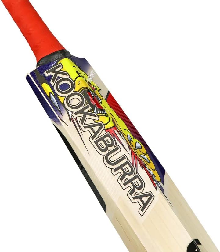 Kookaburra Beast Pro Players Bat â Premium English Willow, Full Cover Included