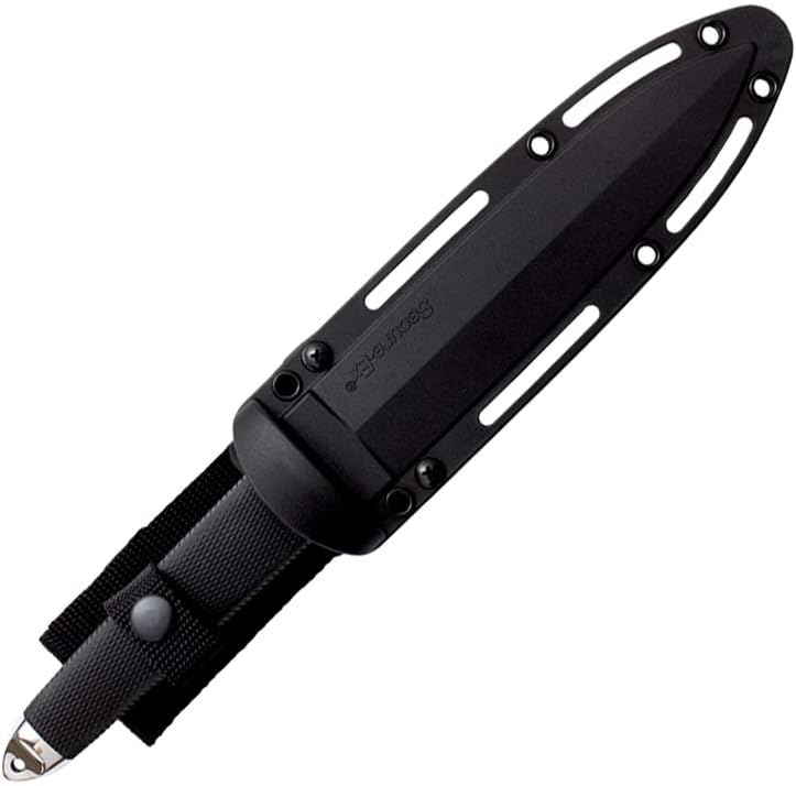 COLD STEEL Tai Pan 7.5" VG-10 San Mai Spear Point Razor-Sharp Blade 5.5" Kray-Ex Handle Fixed Blade Knife w/Secure-Ex Sheath