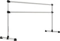 VITA Barre Portable Freestanding Double Ballet Barre, Prodigy, Aluminum | Adjustable Height, USA Made, Home or Gym Exercise Equipment for Kids & Adults | Dance, Fitness, Pilates
