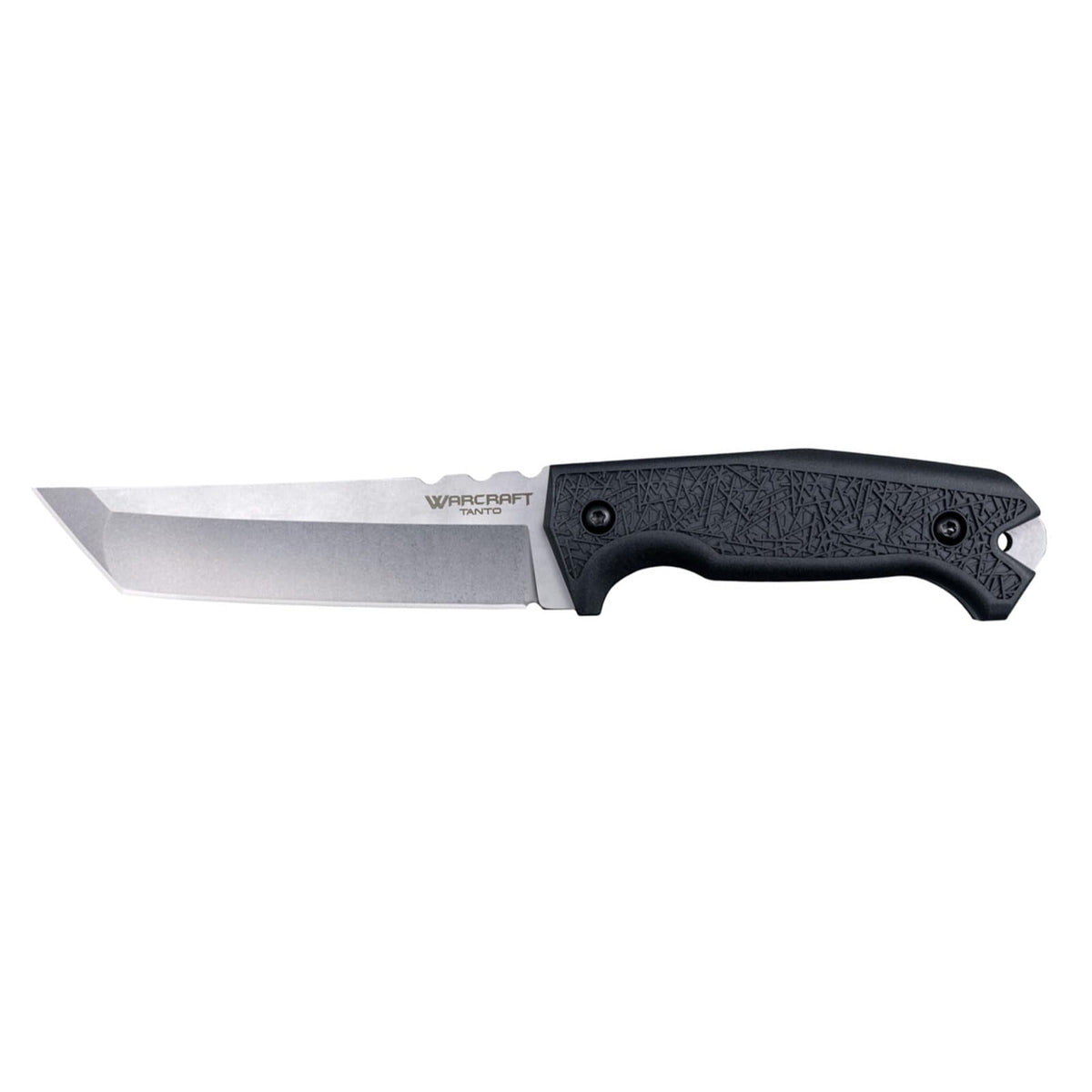 COLD STEEL Warcraft Tanto 4034SS Razor-Sharp Durable Blade GFN Handle Military Tactical Fixed Blade Knife w/Secure-Ex Sheath