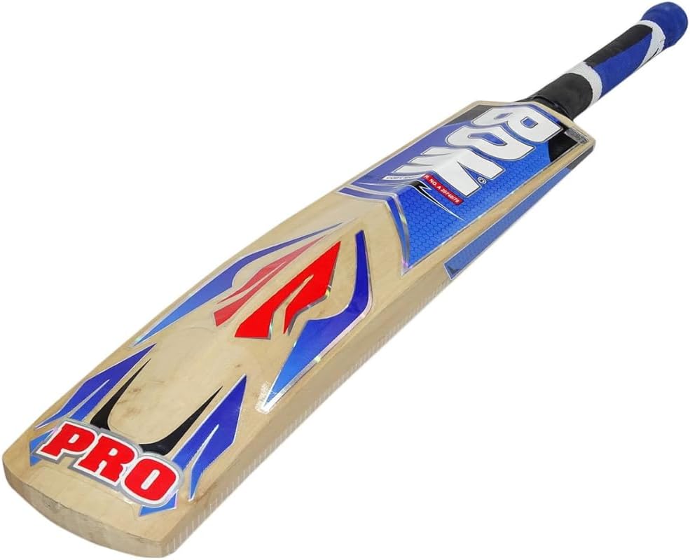 BDM Pro Kashmir Willow Wood Cricket Bat Adult Size