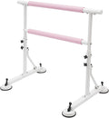 Freestanding Ballet Barre | Height Adjustable Ballet Bar | Double Ballet Stretch Dance Bar | Ballet Stretch Dance Bar for Kids Adult | with Non-Slip Rubber Pads | 33.07-43.31in Adjustable Height