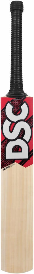 DSC intense Zeal Kashmir Willow Cricket Bat for Leather Ball |Size- Harrow | Light Weight | Ready to Play| Free Cover|