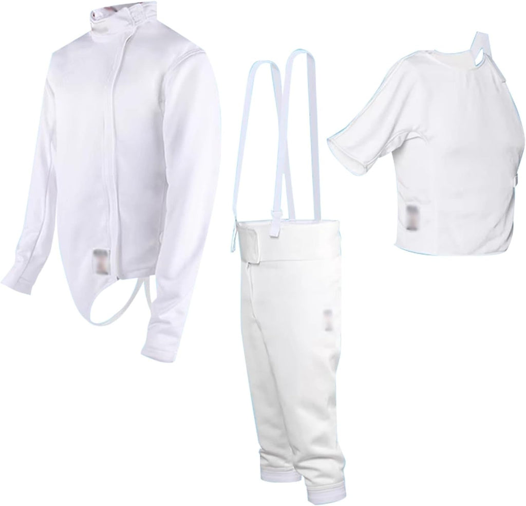 450N Fencing Sport Uniform Suit, Fencing Gear, Durable and Comfortable, High Fit, for Foil, Epee, Saber, Right Hand