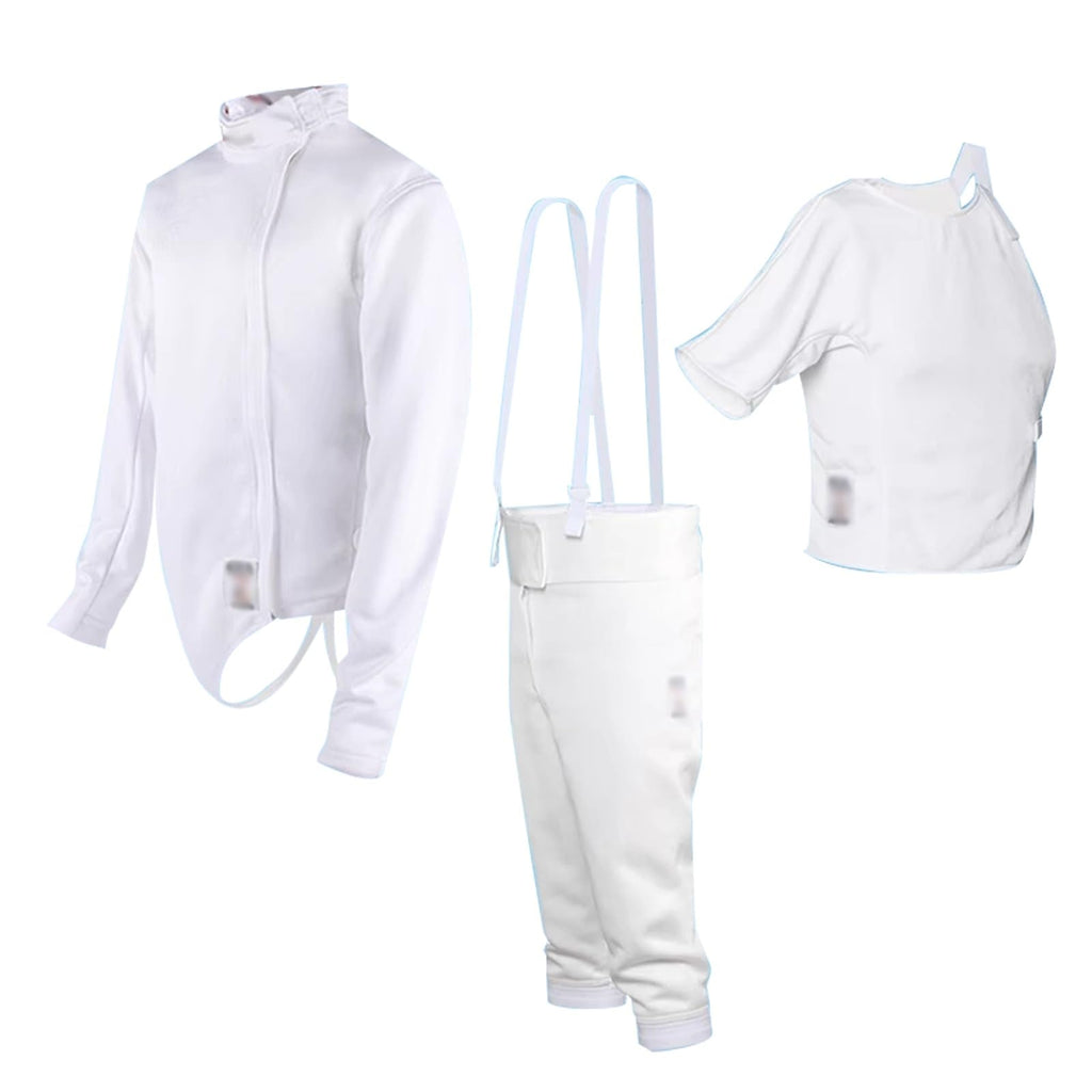 450N Fencing Sport Uniform Suit, Fencing Gear, Durable and Comfortable, High Fit, for Foil, Epee, Saber, Right Hand