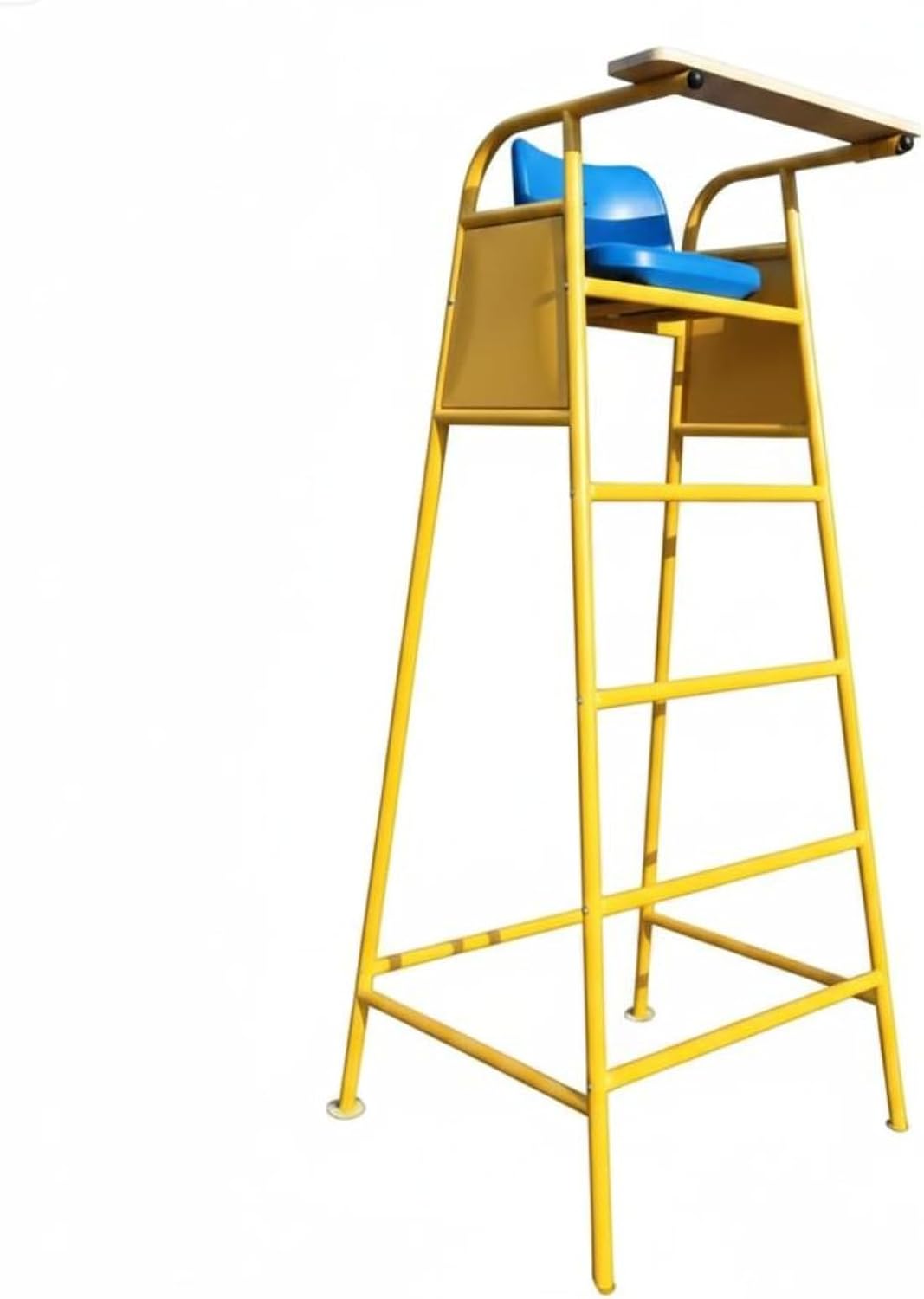 Yiju Sports Official Seat Volleyball Referee Chair Athletic Ladder Umpire Stand Elevated Steel Pipe Structure Two-Material Design Suitable for Competition