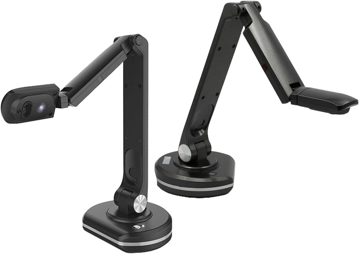 2-Pack JOYUSING V500S Joy-DocCam Document Camera and Get 1 for Free - 1/4" CMOS Sensor, 8.0 Megapixel Camera, 100x Digital Zoom Function, Built-in Microphone, Autofocus Lens, Flexible Arms