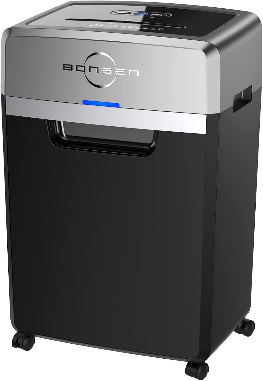 BONSEN 24-Sheet Cross-Cut P-4 High Security Heavy Duty Paper Shredder