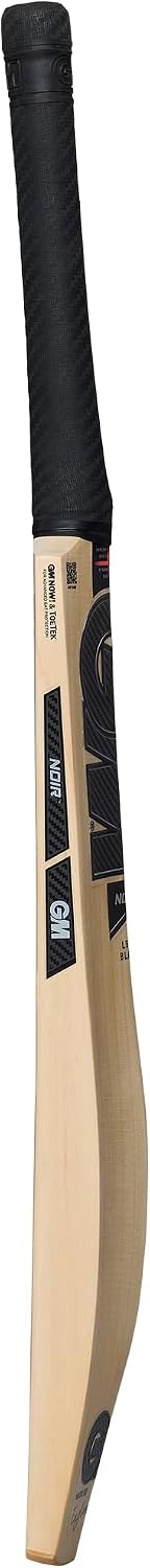 Gunn & Moore GM Cricket Noir Delta 404 English Willow Cricket bat -Short Handle, Full Size for Adults