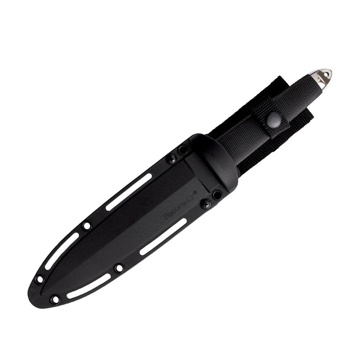 COLD STEEL Tai Pan 7.5" VG-10 San Mai Spear Point Razor-Sharp Blade 5.5" Kray-Ex Handle Fixed Blade Knife w/Secure-Ex Sheath