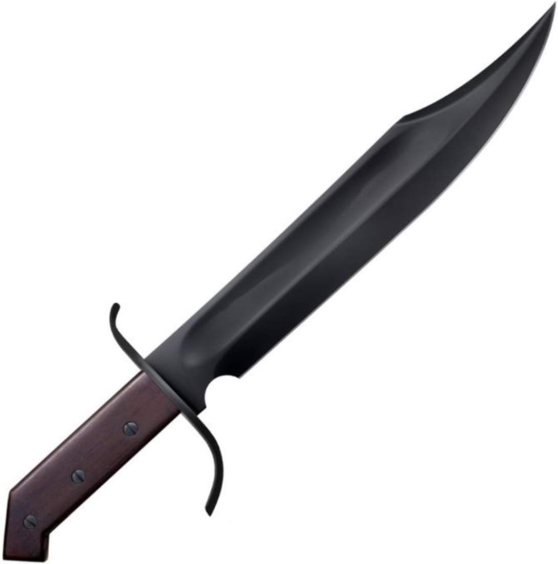 Cold Steel 1917 Frontier Bowie Fixed Blade Knife 12.25" Clip Point 1085 Black Blade Hardwood Handle