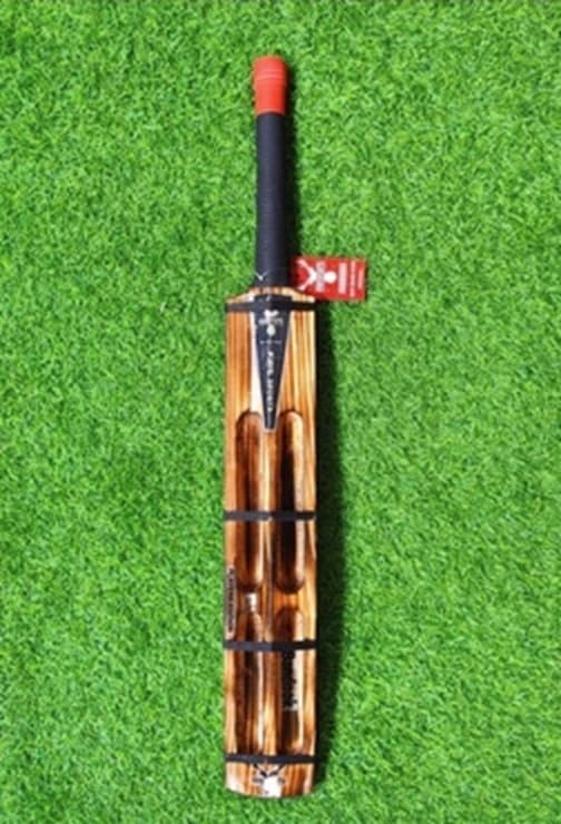 Burn Edition Tennis Cricket Scoop Bat with Enhanced Toe Guard