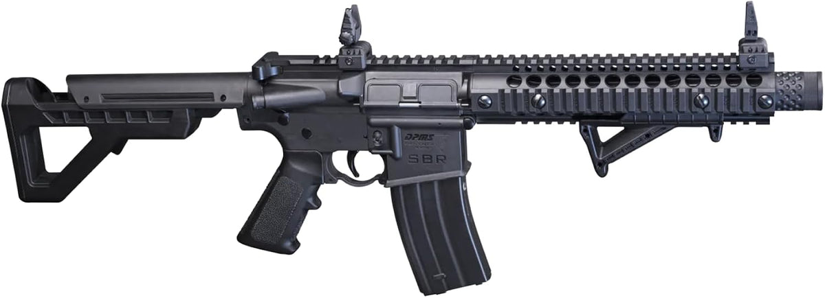 DPMS SBR CO2 BB Air Rifle - 25-Round Mag - 430 FPS - Black