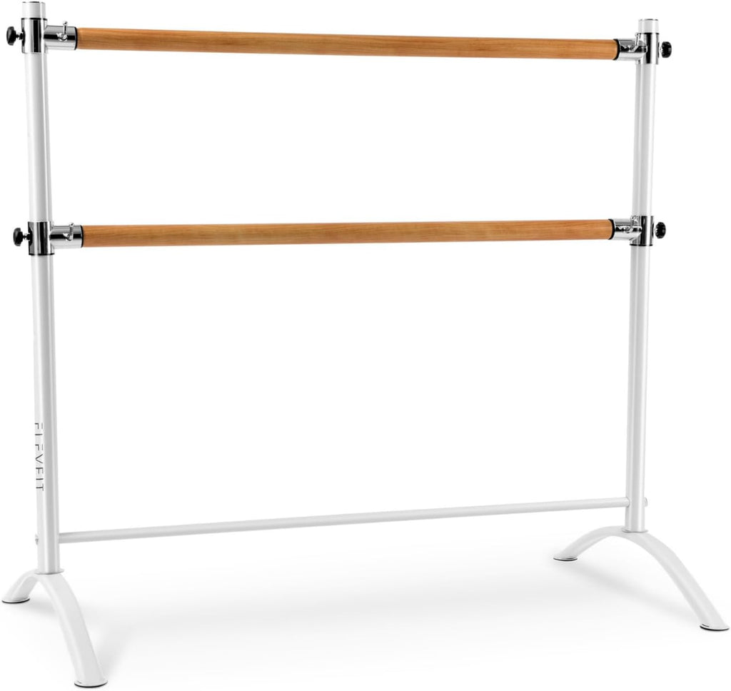 Ballet Bar for Home Workout - Portable Ballet Barre for Home Adult Double Free Standing Ballet Barre Portable Barre Bar for Home Workout Ballet Bar Kids Dance Barre for Home