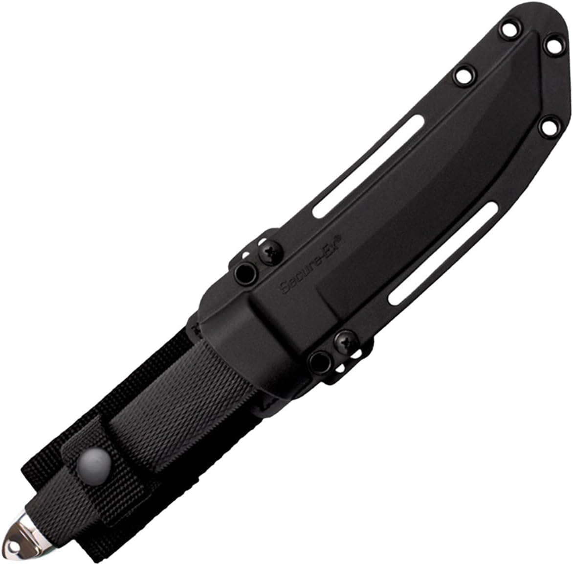 Cold Steel Master Tanto 6" VG-10 San Mai Razor-Sharp Blade 5.5" Kray-Ex Handle Military Tactical Fixed Blade Knife w/Secure-Ex Sheath