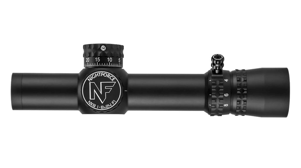 Nightforce NX8 1-8x24mm F1 Tactical LPVO Riflescope
