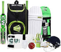 CW Bullet Cricket Set for Right Hand Kid Age 5 Junior Size Sports Set with Protective Equipment Cricket Gears Men Complete Set Senior Size Cricket Set Adult Batting Kit in Cricket Backpack