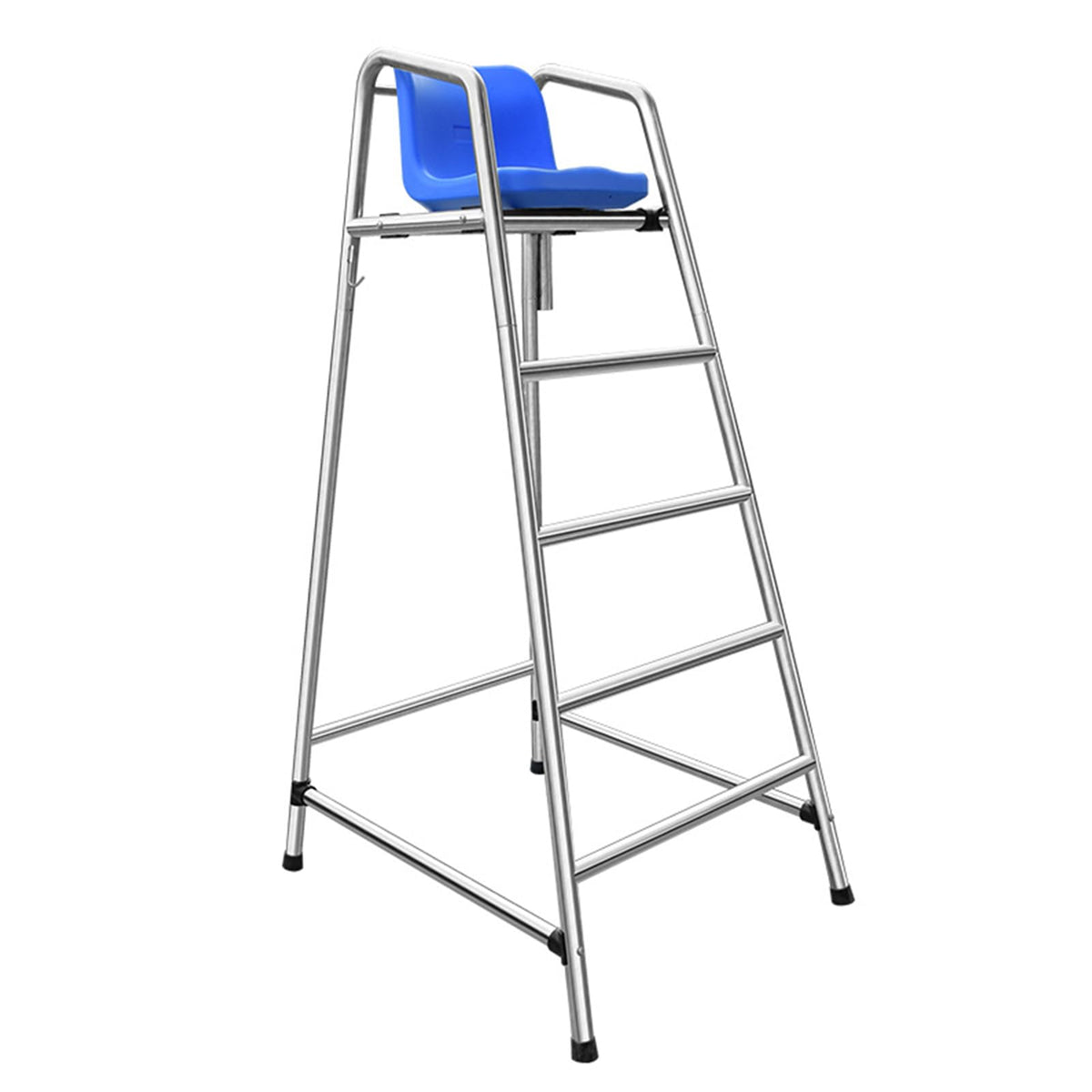Observation Chair for Lifeguards,Tall Safety Seat for Swimming Pools and Waterparks, Indoor Outdoor Beach/Life Guard Chair, Professional Referee Viewing Stand(150cm/59inch, A)