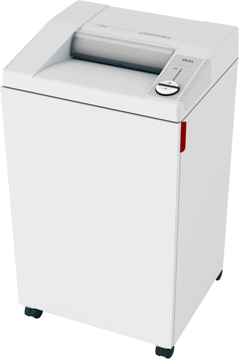IDEAL 3104 P4 Cross Cut Commercial Office Paper Shredder 26 Gallon