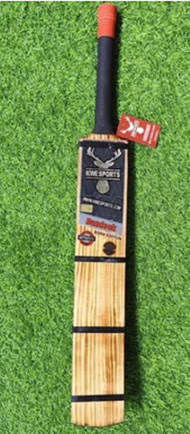 Burn Edition Tennis Cricket Scoop Bat with Enhanced Toe Guard